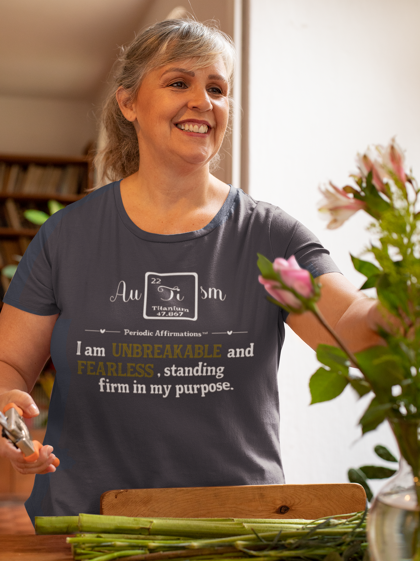 Titanium (Ti) Autism Awareness T-Shirt