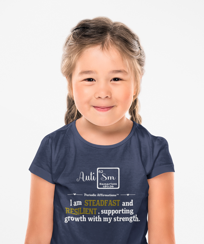 Samarium (Sm) Autism Awareness T-Shirt