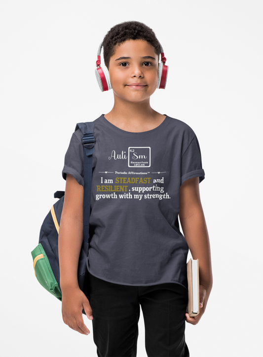 Samarium (Sm) Autism Awareness T-Shirt