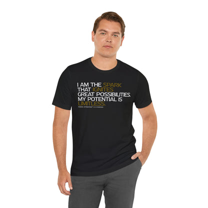Periodic Affirmations™ T-Shirt (V2) Element 1 H Hydrogen