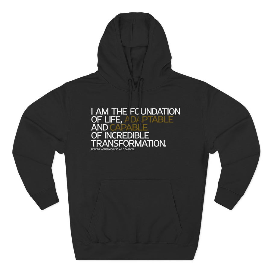 6 C Carbon Affirmation Hoodie (V2)