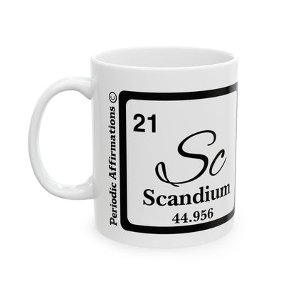 Periodic Affirmations© 21 Sc Scandium