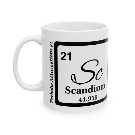 Periodic Affirmations© 21 Sc Scandium