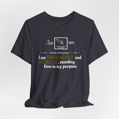 Titanium (Ti) Autism Awareness T-Shirt