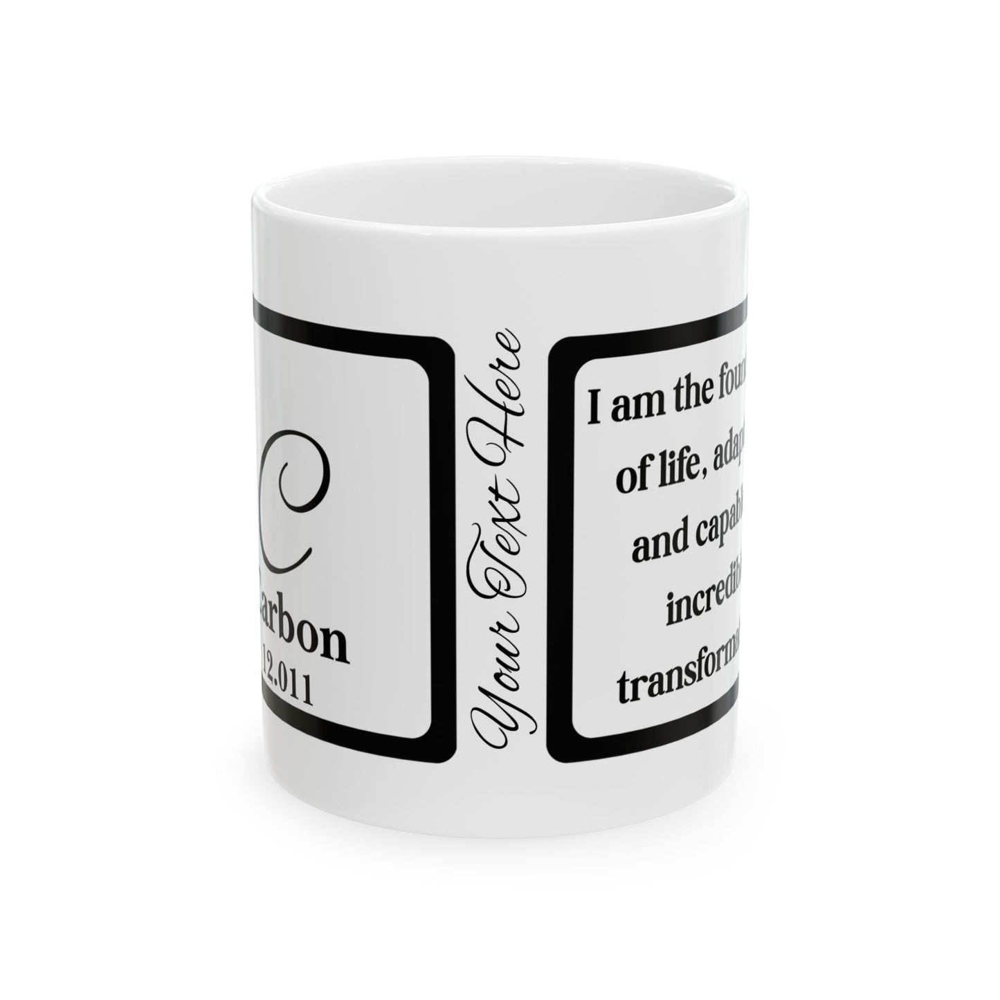 Periodic Affirmations™ 6 C Carbon