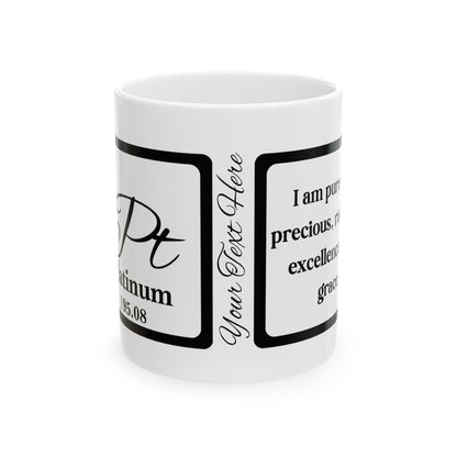 Periodic Affirmations™ 78 Pt Platinum