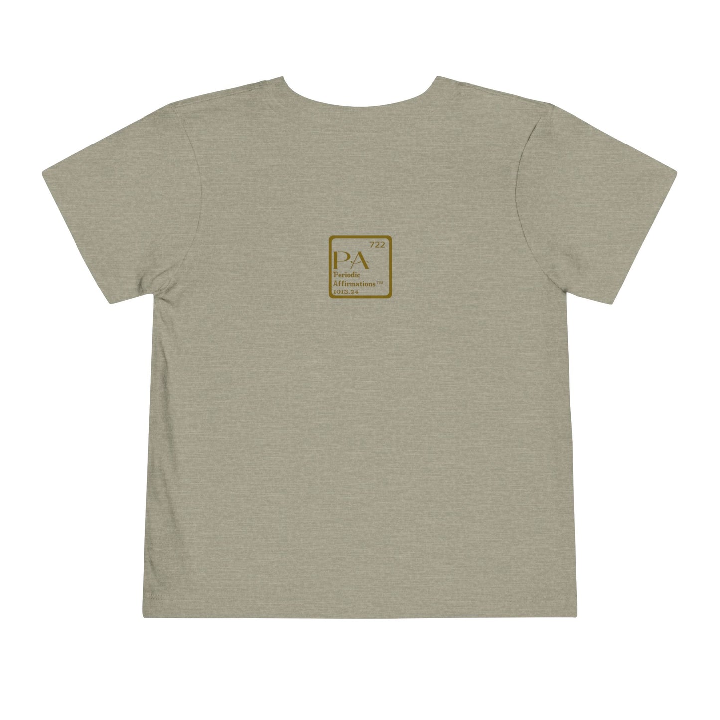 Periodic Affirmations™ Toddler T-Shirt (V2) Element 14 Si Silicon