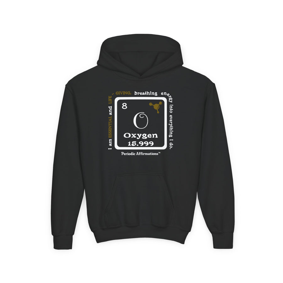 8 O Oxygen Affirmation Youth Hoodie
