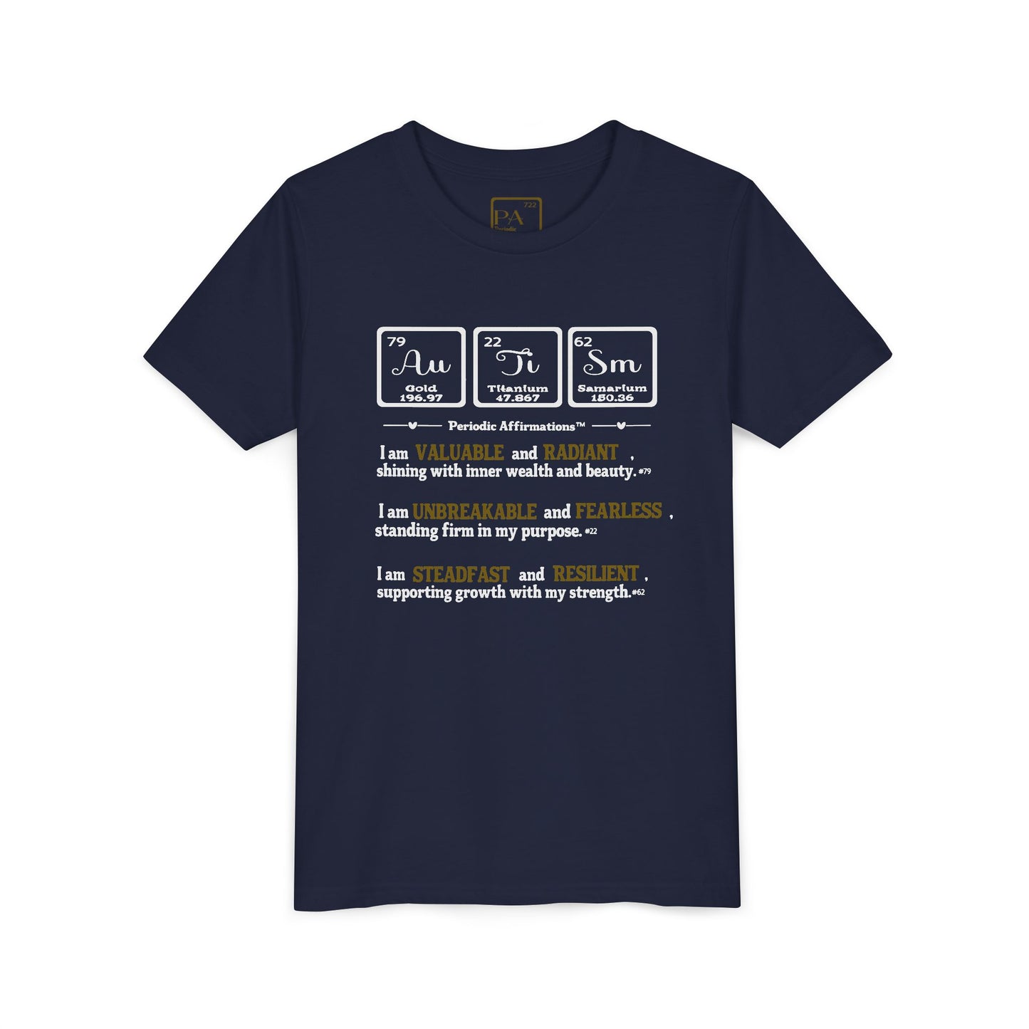 Au · Ti · Sm Youth Autism Awareness T-Shirt