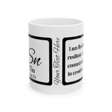 50 Sn Tin Affirmation Mug