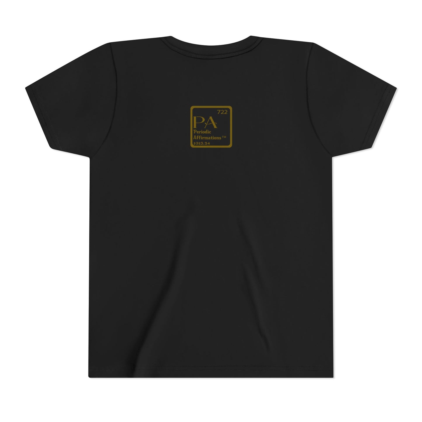 Periodic Affirmations™ Youth T-Shirt Element 6 C Carbon