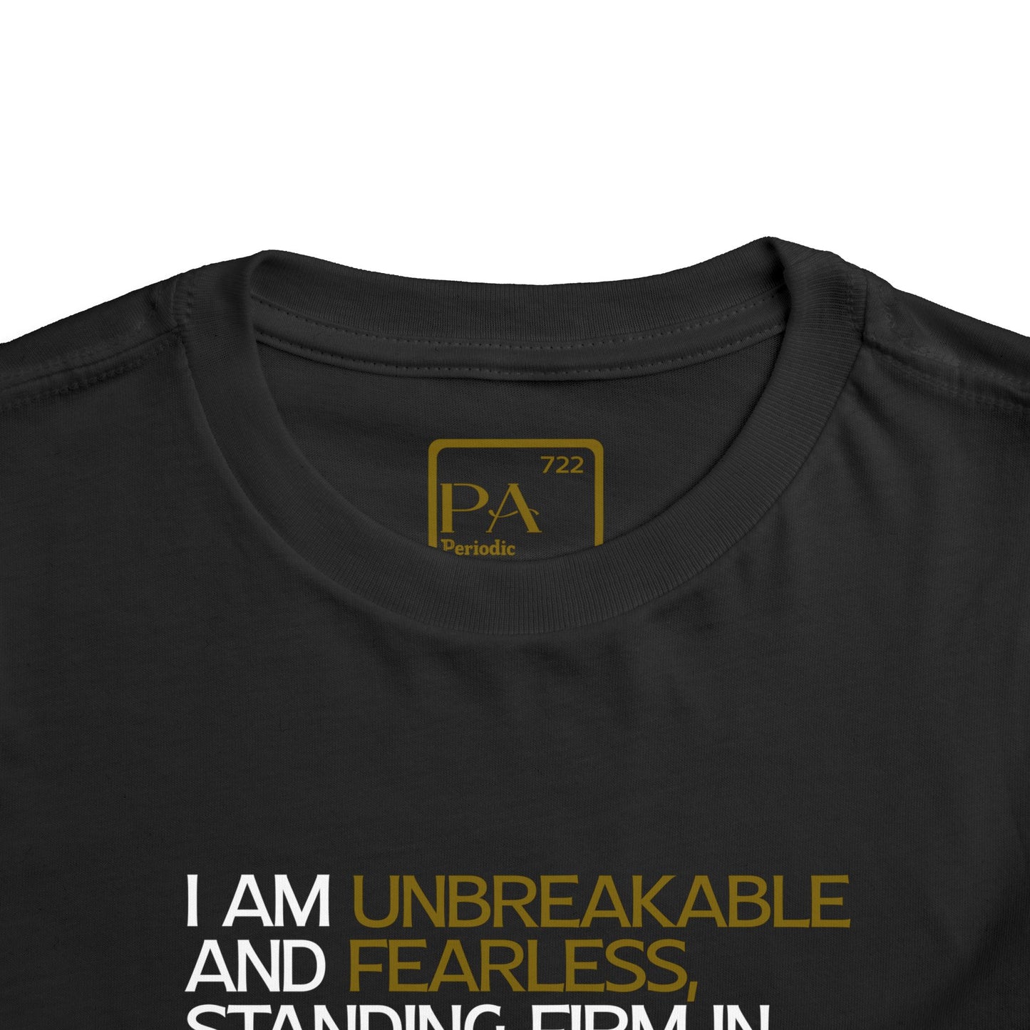Periodic Affirmations™ Toddler T-Shirt (V2) Element 22 Ti Titanium