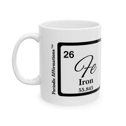 Periodic Affirmations™ 26 Fe Iron