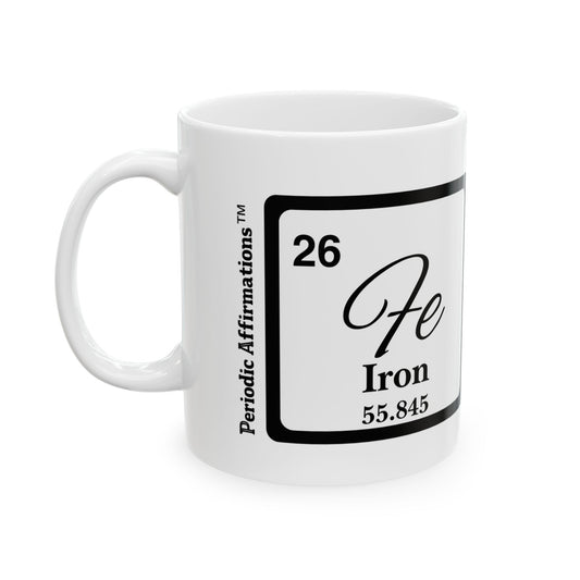 Periodic Affirmations™ 26 Fe Iron