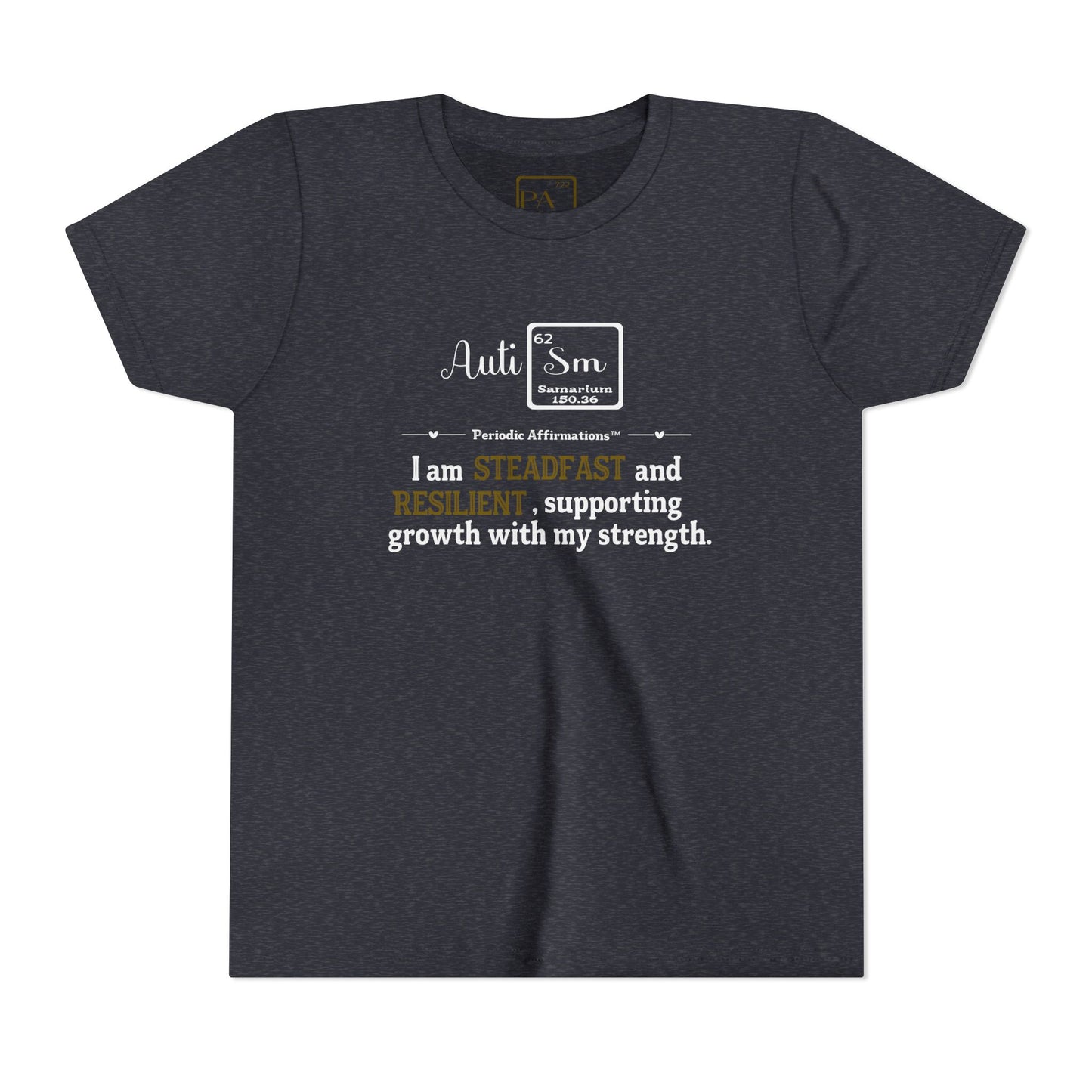 Samarium (Sm) Youth Autism Awareness T-Shirt
