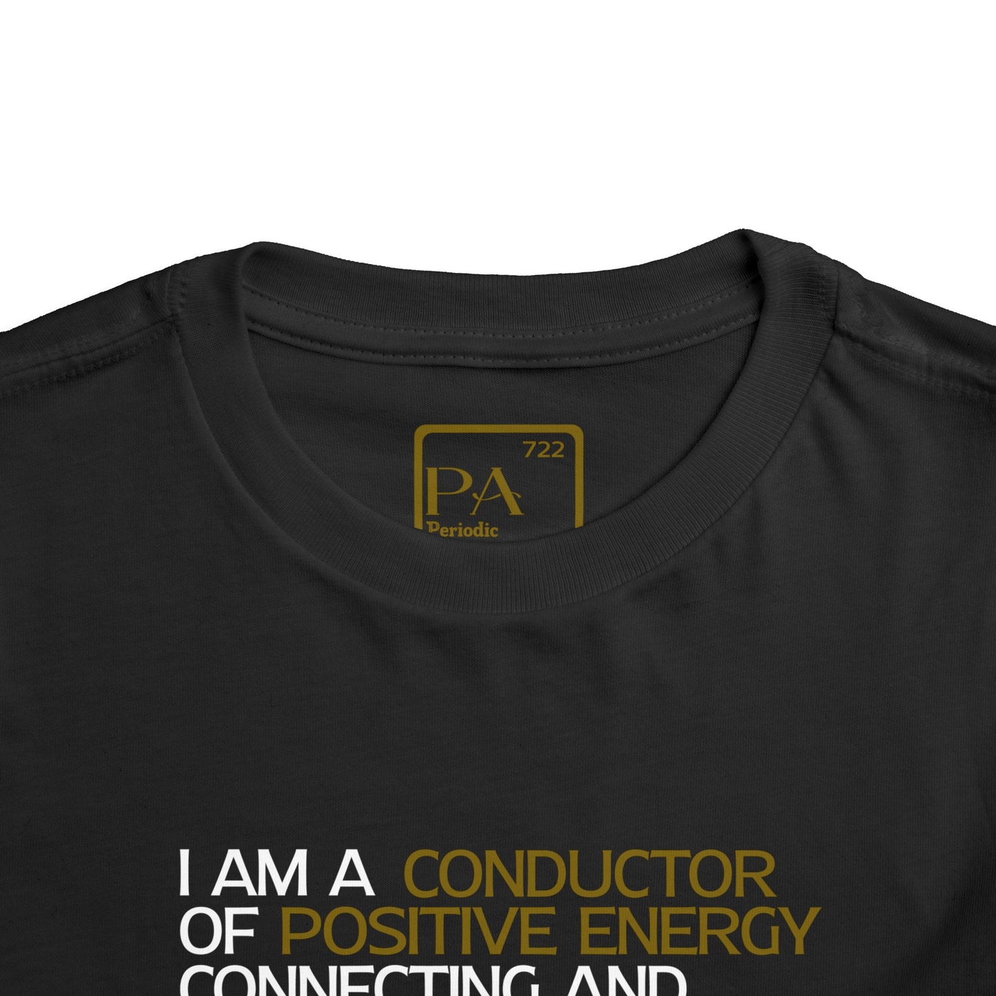 Periodic Affirmations™ Toddler T-Shirt (V2) Element 29 Cu Copper