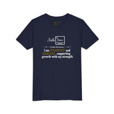 62 Sm Samarium Affirmation Youth Autism Awareness T-Shirt