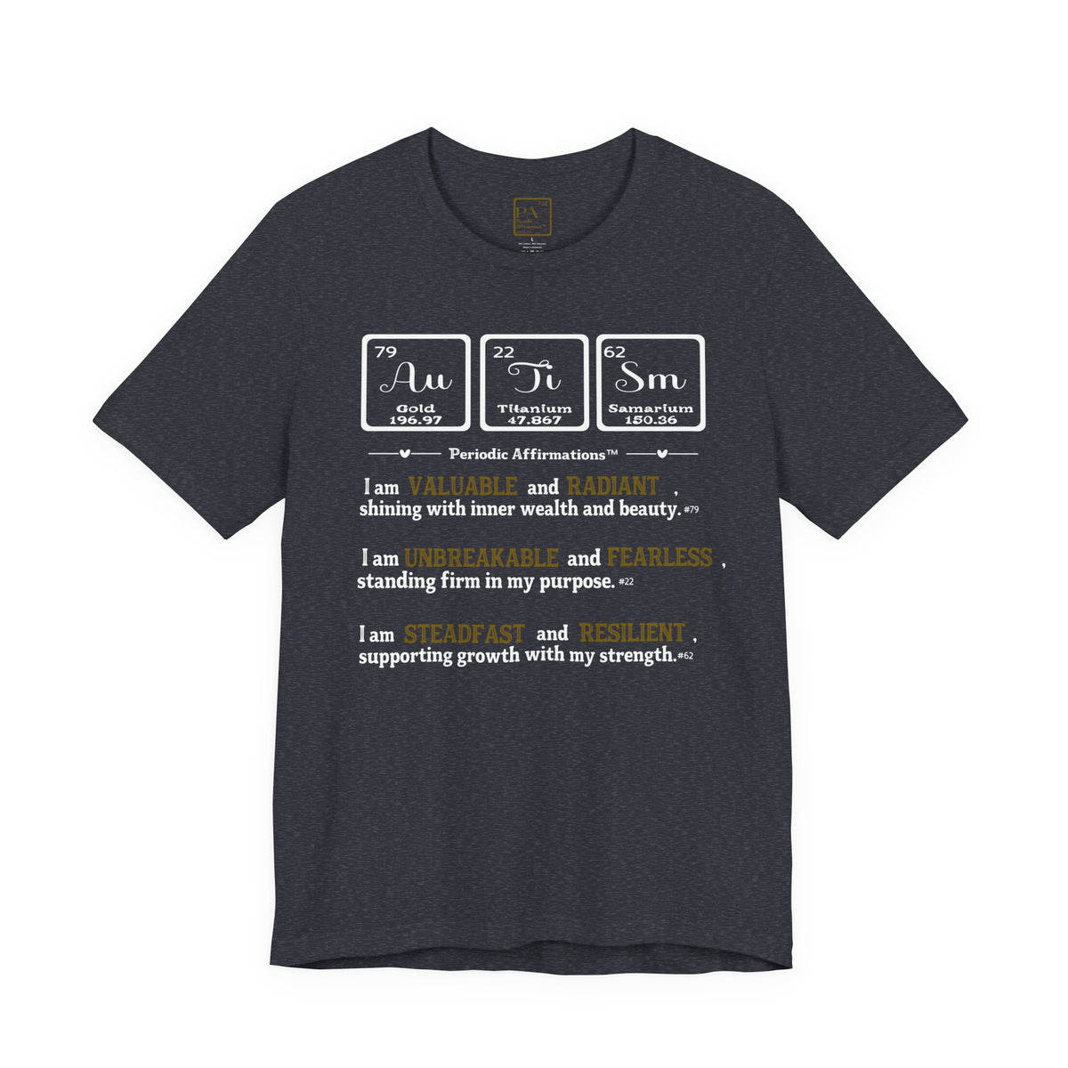 Au · Ti · Sm Autism Awareness T-Shirt