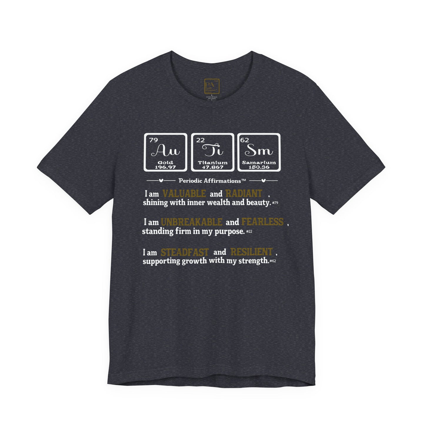 Au · Ti · Sm Autism Awareness T-Shirt