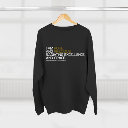 Periodic Affirmations™ Sweatshirt (v2) Element 78 Pt Platinum