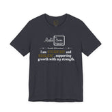 62 Sm Samarium Affirmation Autism Awareness T-Shirt