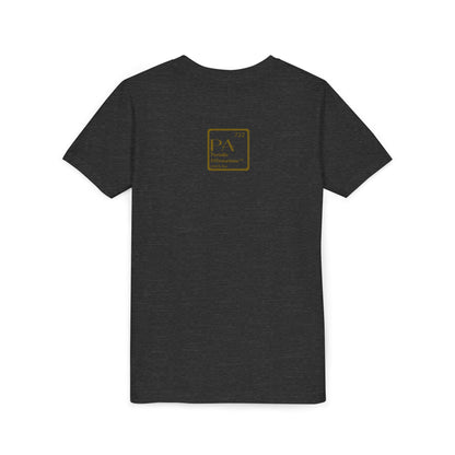 Periodic Affirmations™ Youth T-Shirt (V2) Element 6 C Carbon
