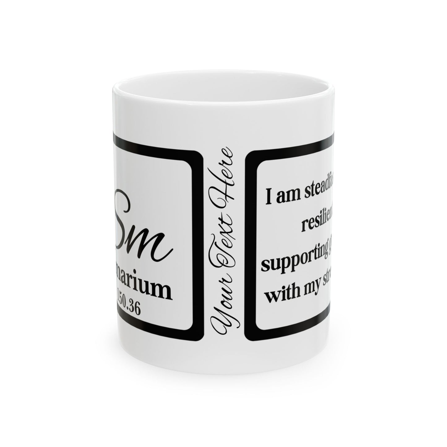 Periodic Affirmations™ 62 Sm Samarium (Personalized)