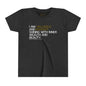 Periodic Affirmations™ Youth T-Shirt (V2) Element 79 Au Gold