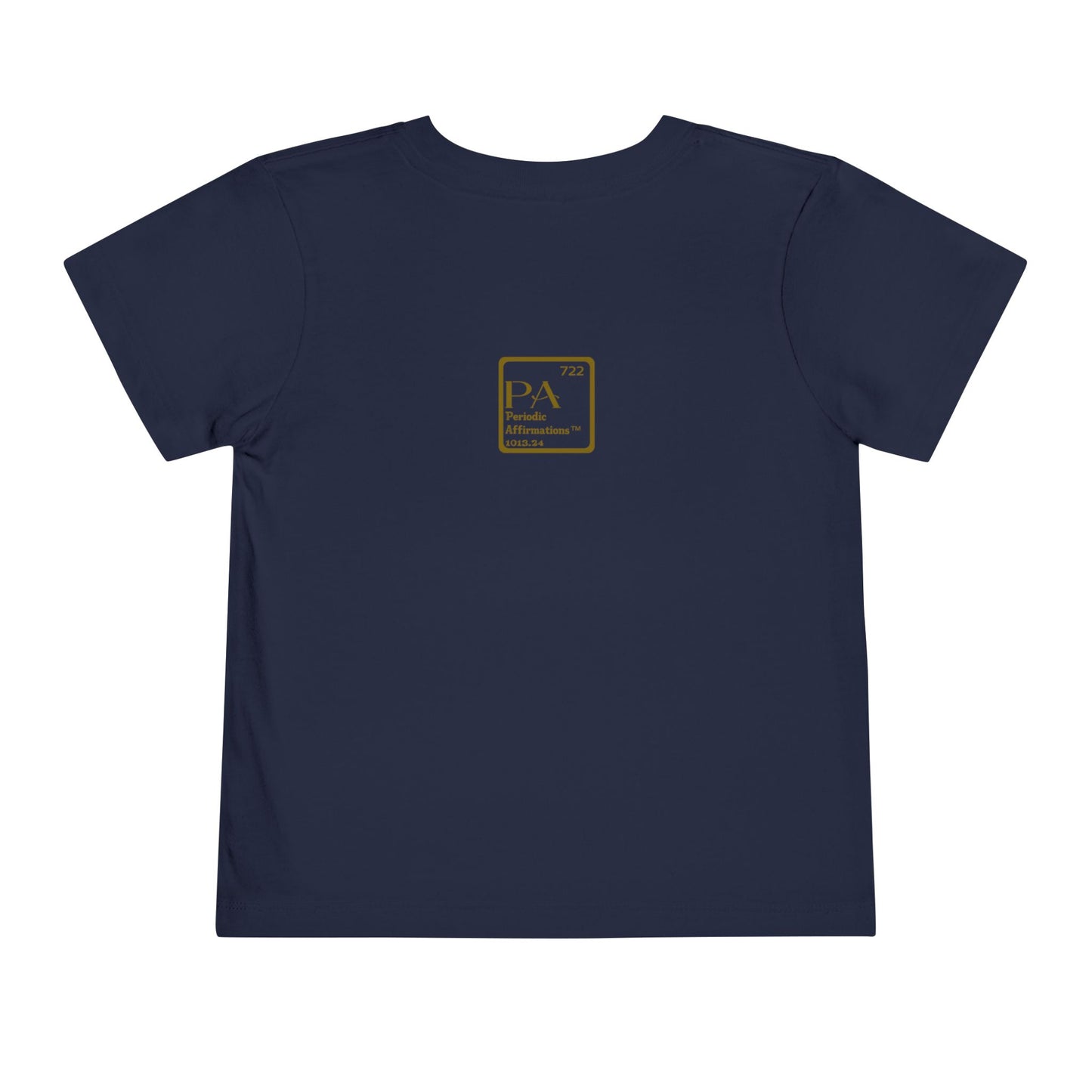 Periodic Affirmations™ Toddler T-Shirt (V2) Element 29 Cu Copper