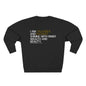 Periodic Affirmations™ Sweatshirt (v2) Element 79 Au Gold