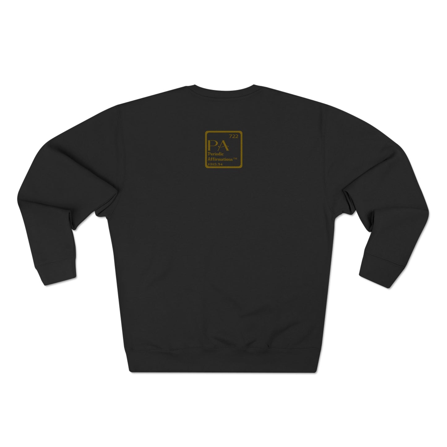 Periodic Affirmations™ Sweatshirt (v2) Element 6 C Carbon