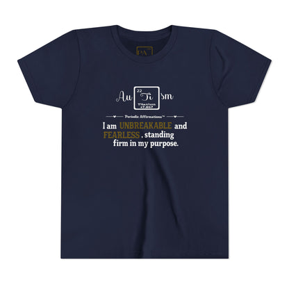 Titanium (Ti) Youth Autism Awareness T-Shirt