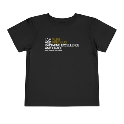 Periodic Affirmations™ Toddler T-Shirt (V2) Element 78 Pt Platinum