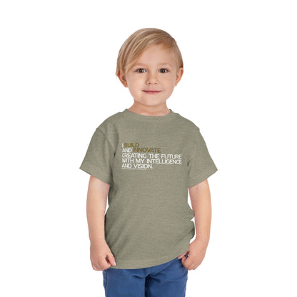 Periodic Affirmations™ Toddler T-Shirt (V2) Element 14 Si Silicon