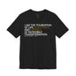 Periodic Affirmations™ T-Shirt (V2) Element 6 C Carbon