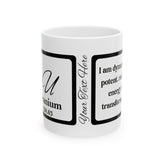 92 U Uranium Affirmation Mug