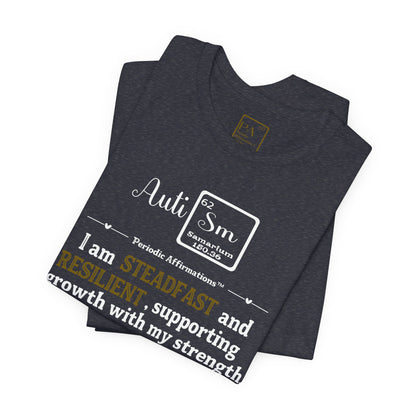 Samarium (Sm) Autism Awareness T-Shirt