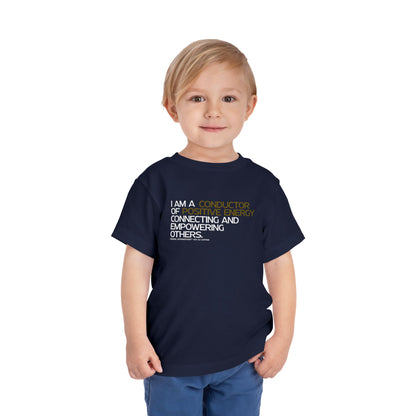 Periodic Affirmations™ Toddler T-Shirt (V2) Element 29 Cu Copper