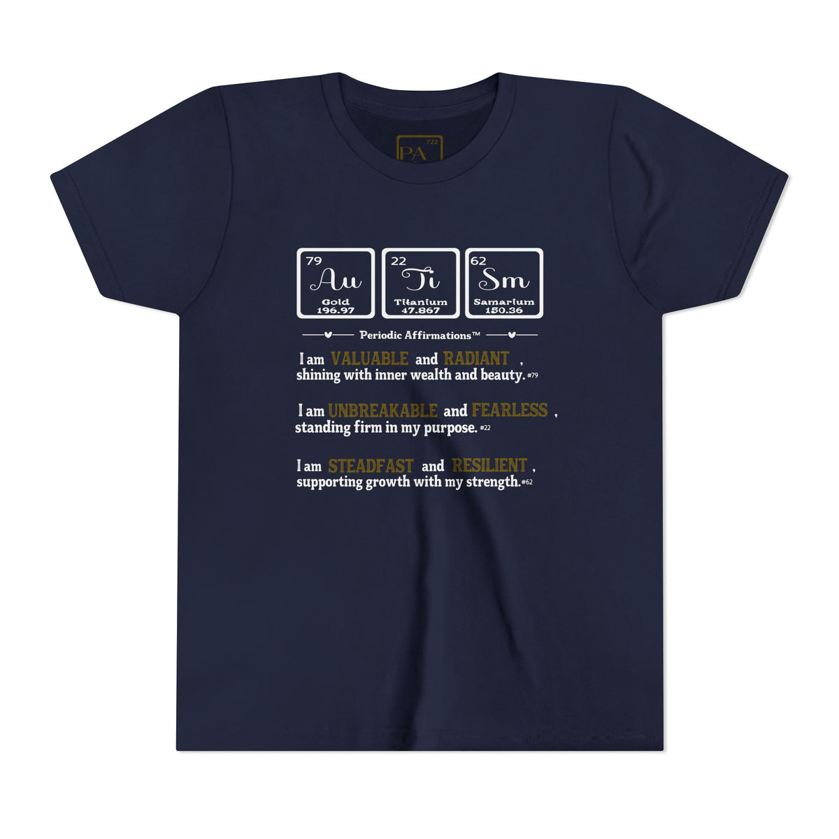 Au · Ti · Sm Youth Autism Awareness T-Shirt