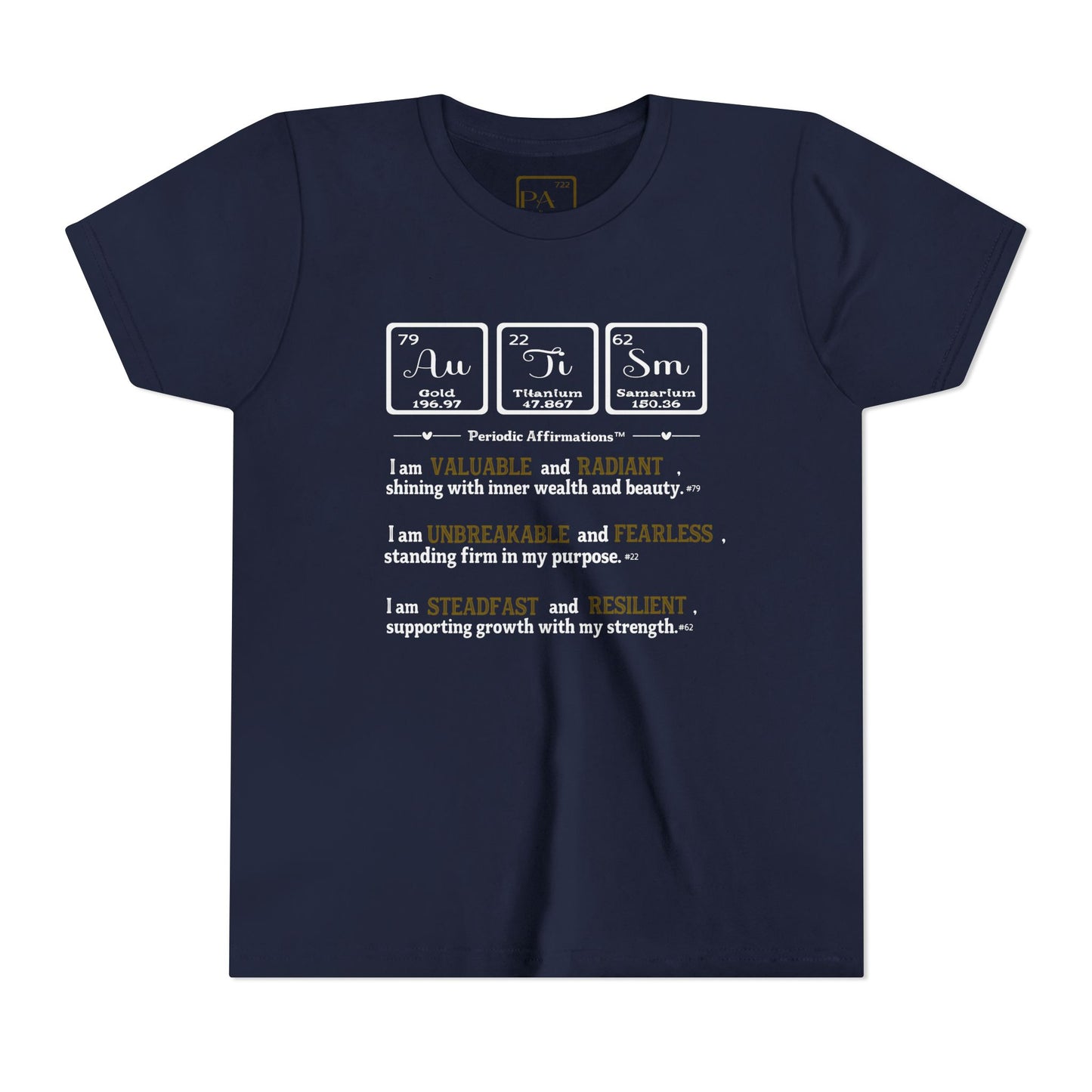 Au · Ti · Sm Youth Autism Awareness T-Shirt