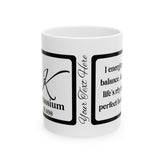 19 K Potassium Affirmation Mug