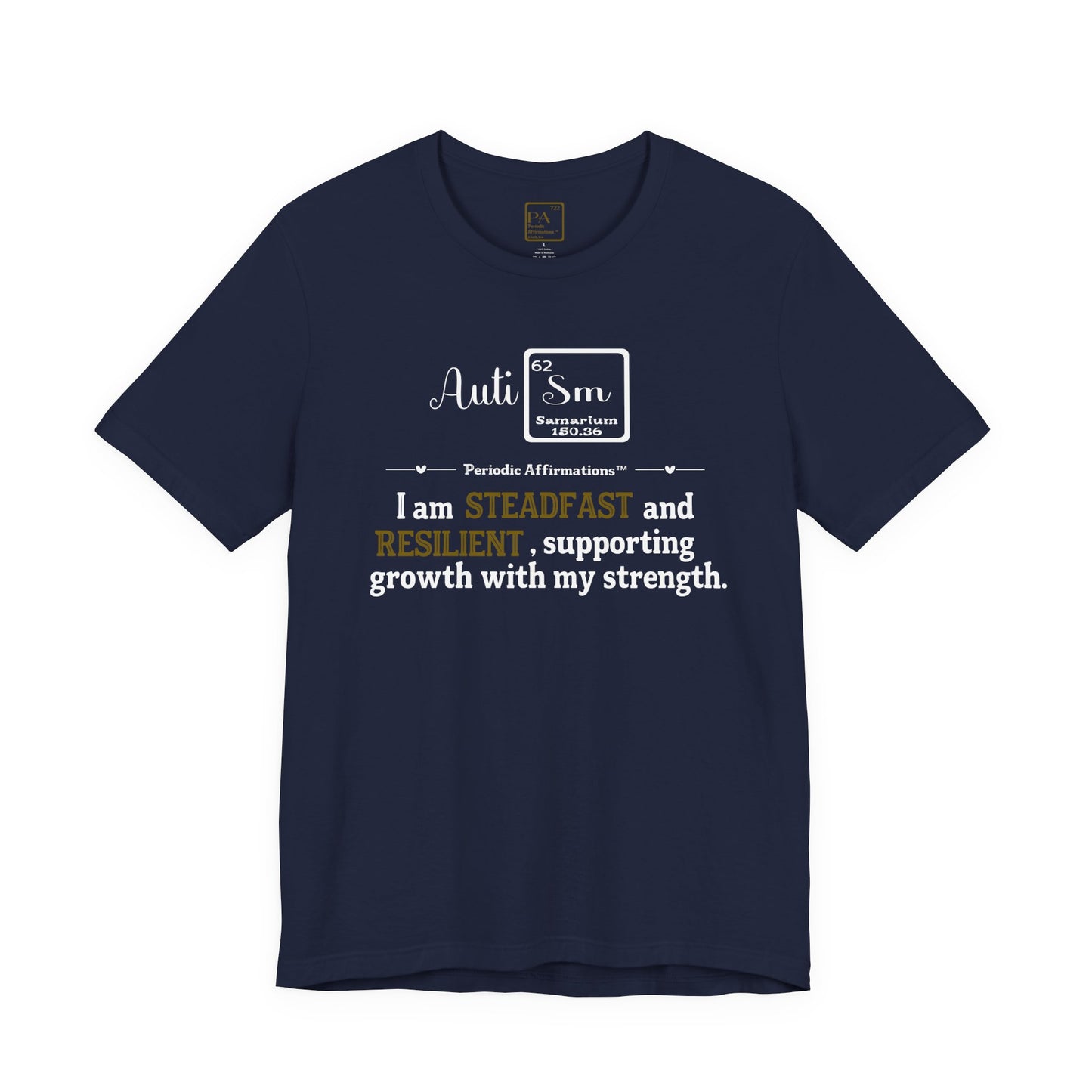 Samarium (Sm) Autism Awareness T-Shirt