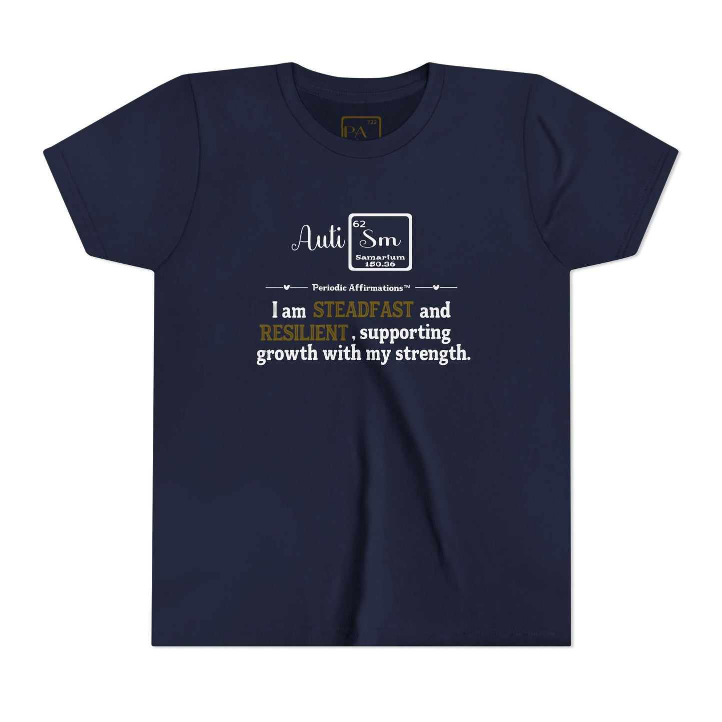 Samarium (Sm) Youth Autism Awareness T-Shirt
