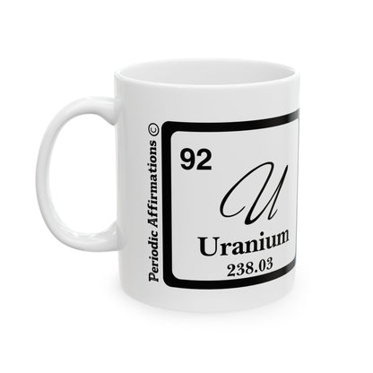 Periodic Affirmations© 92 U Uranium