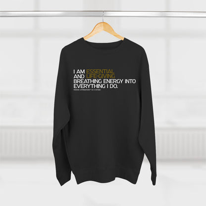 Periodic Affirmations™ Sweatshirt (v2) Element 8 O Oxygen