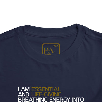 Periodic Affirmations™ Toddler T-Shirt (V2) Element 8 O Oxygen