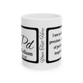 46 Pd Palladium Affirmation Mug
