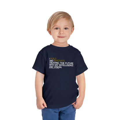 Periodic Affirmations™ Toddler T-Shirt (V2) Element 14 Si Silicon