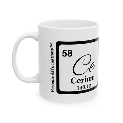 Periodic Affirmations™ 58 Ce Cerium