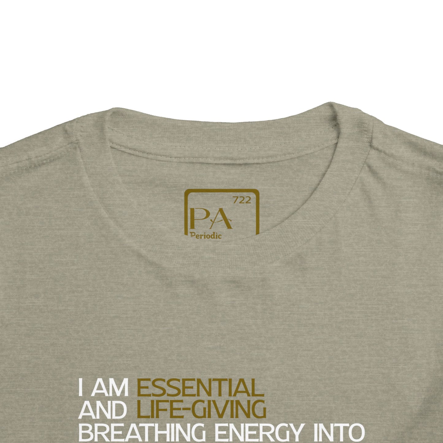 Periodic Affirmations™ Toddler T-Shirt (V2) Element 8 O Oxygen